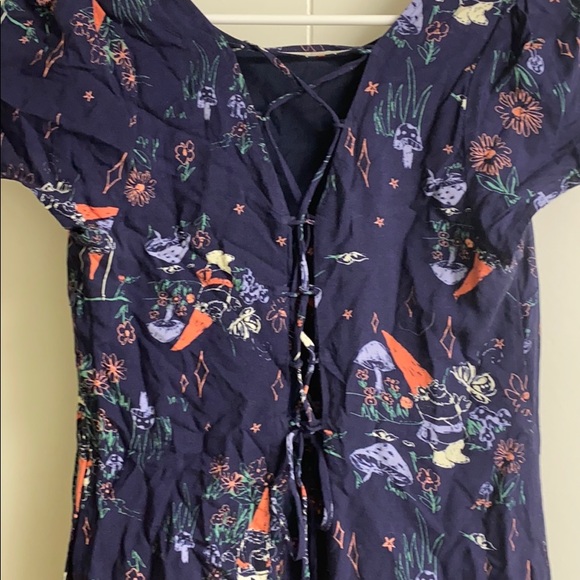 Always On the Way Easy Fit Dress in Gnome - Picture 5 of 6